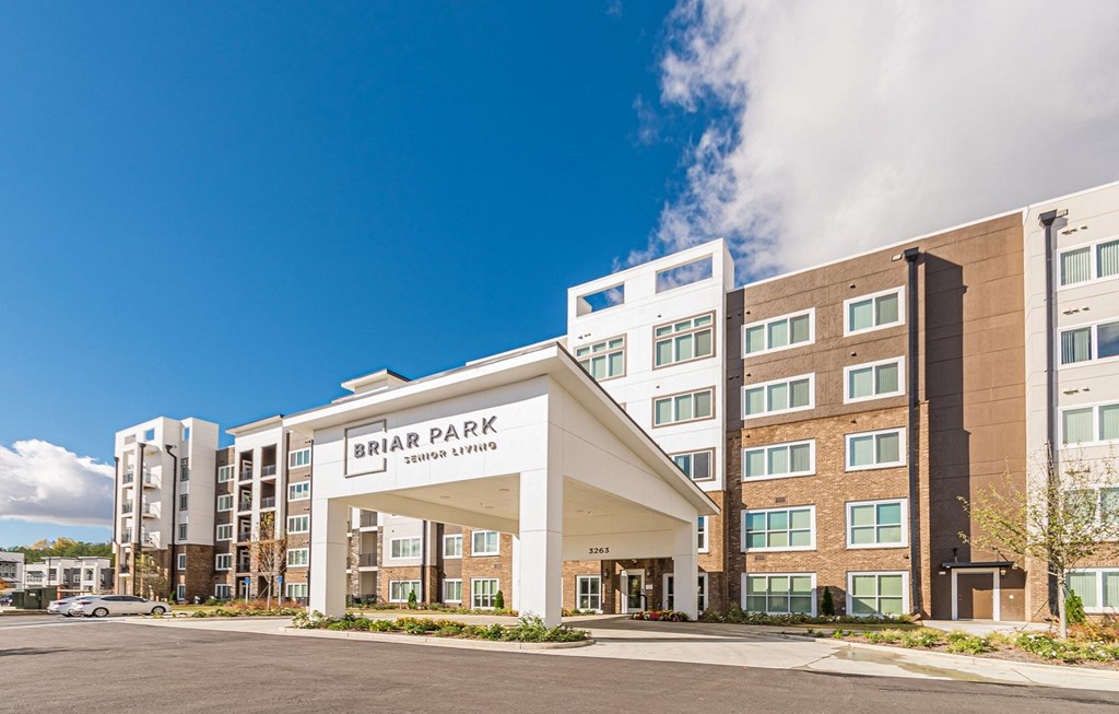 Exterior View Exterior View at Briar Park 55+ Apartments, Atlanta
